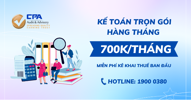 Dịch vụ kế toán – Báo cáo thuế trọn gói 2022